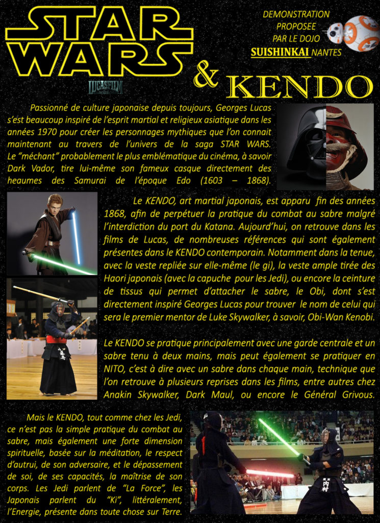Affiche démo star wars